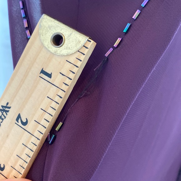 ❤️3/$30: Evan-Picone Maroon Dress.  Never worn and tag still on it. - Picture 4 of 7